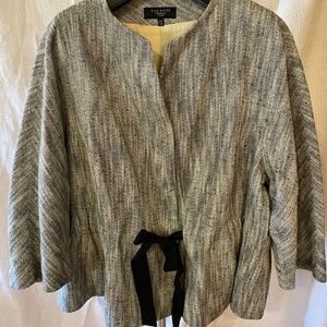 22W plus size Talbots gorgeous party jacket or professional wear. Cinching waist
